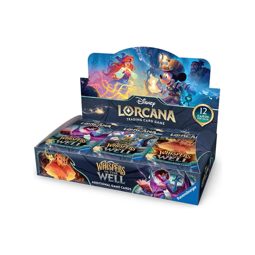Disney Lorcana Azurite Sea: Sobre de refuerzo, 12 cartas (EN)
